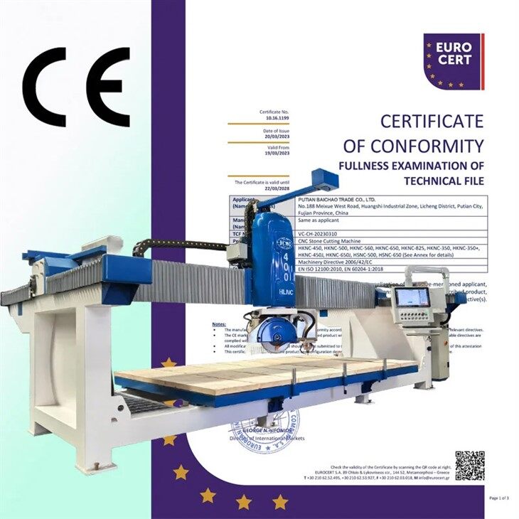 Bridge Saw Stone Cutting Machine factory