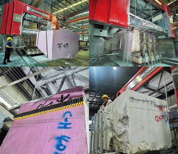 Daugialypė pjovimo mašina granitui