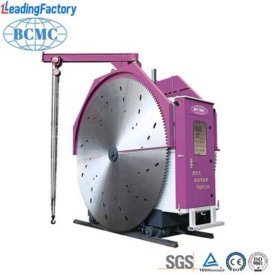 Dvoučepelový lomový stroj na řezání kamene