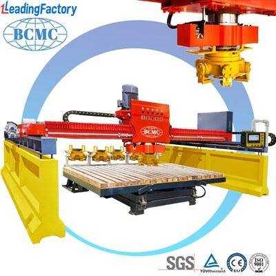 Enkelhuvud automatisk granitpolermaskin