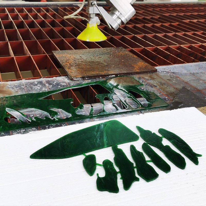 Water Jet Stone Cutting Machine Made in China factory