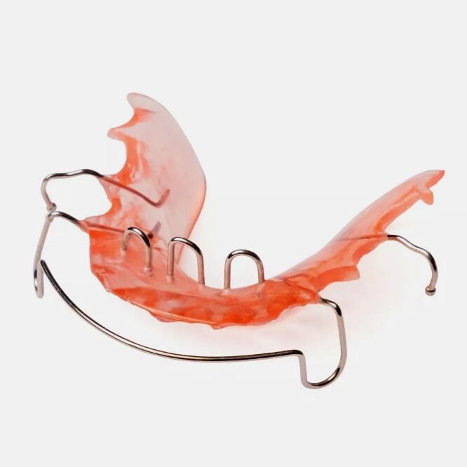 Dentar acrilic Hawley Retlainer