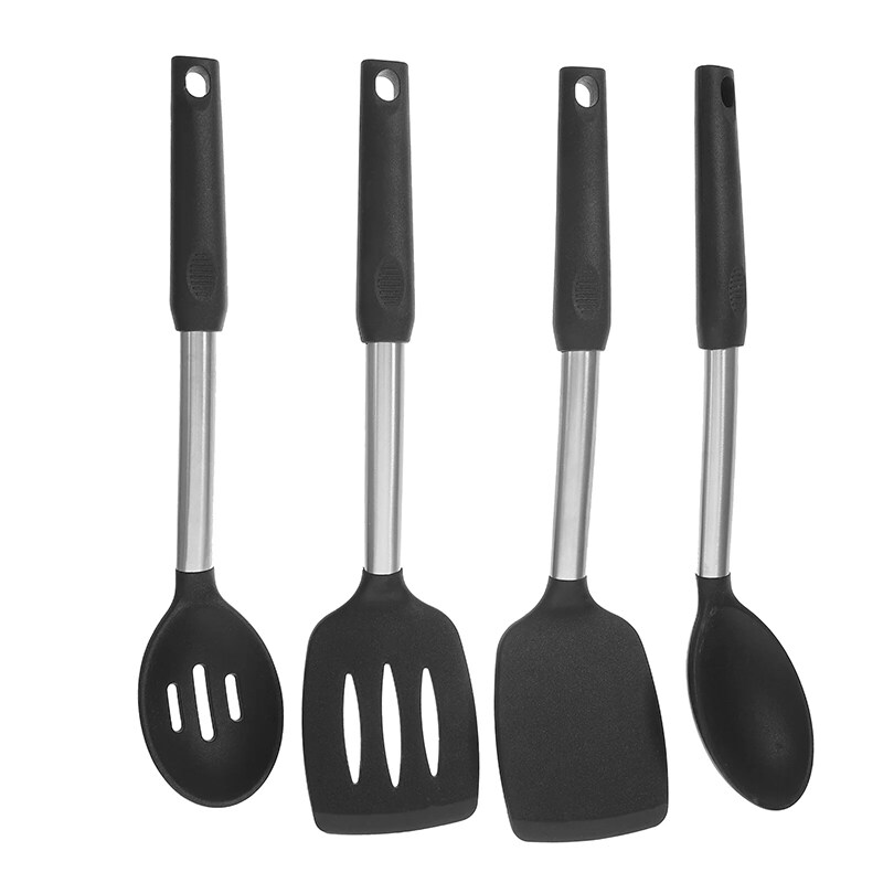 Ensemble Ustensile de cuisine en silicone 4pcs