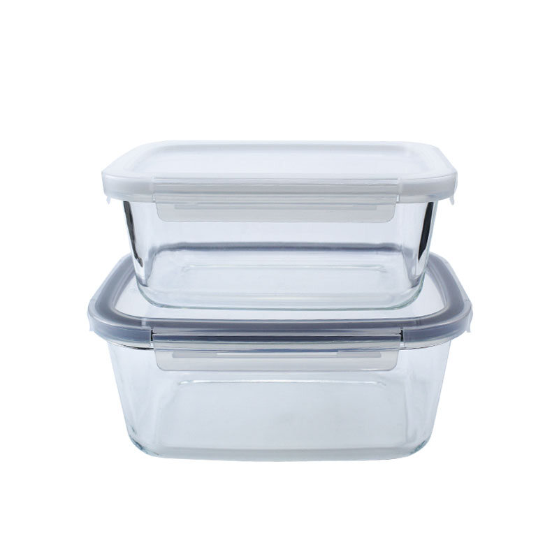 Rectangular Glass Food Container
