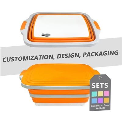 8L/16L/30L Collapsible BBQ Prep Tub