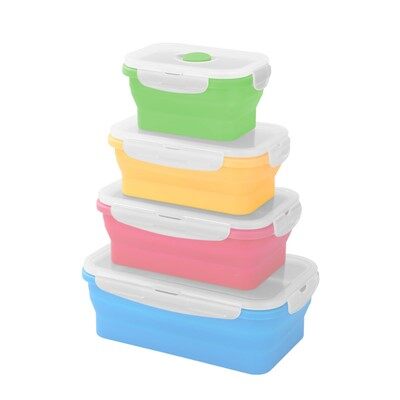 Collapsible Lunch Box with Lid