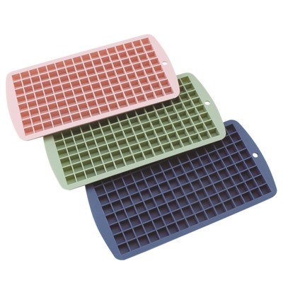 Silicone Ice Cube Tray – 128 Mini Cubes