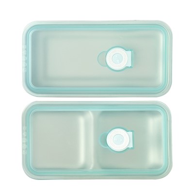 Integrated Double-compartment Stainless Steel Fresh-keeping Box