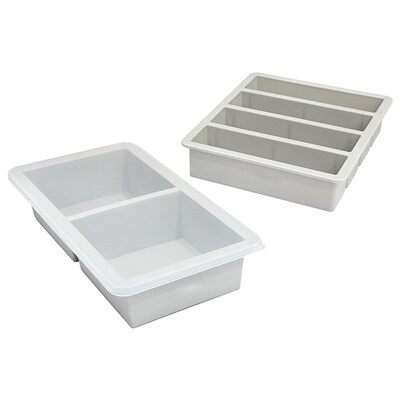 2コンパートメントスープキューブトレイ