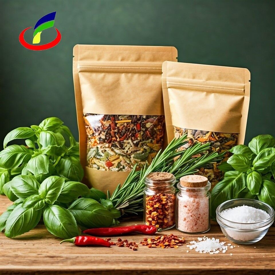 Biodegradable Stand Up Pouch With Window high quality