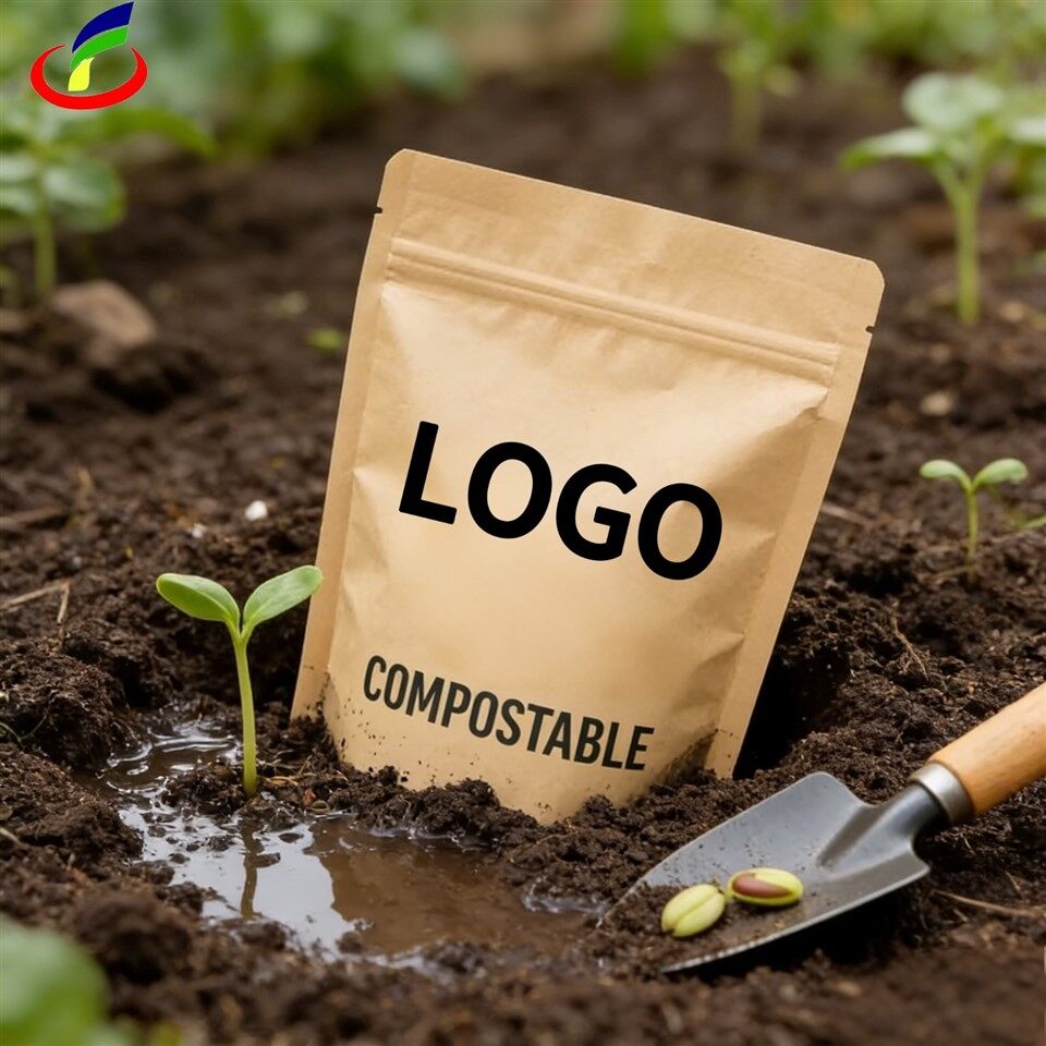 Compostable Kraft Pouches factory