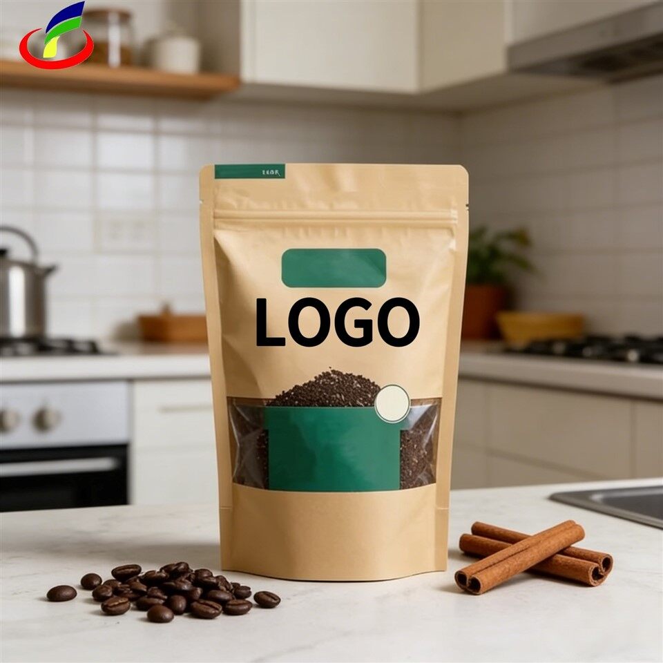 Kraft Resealable Pouches factory