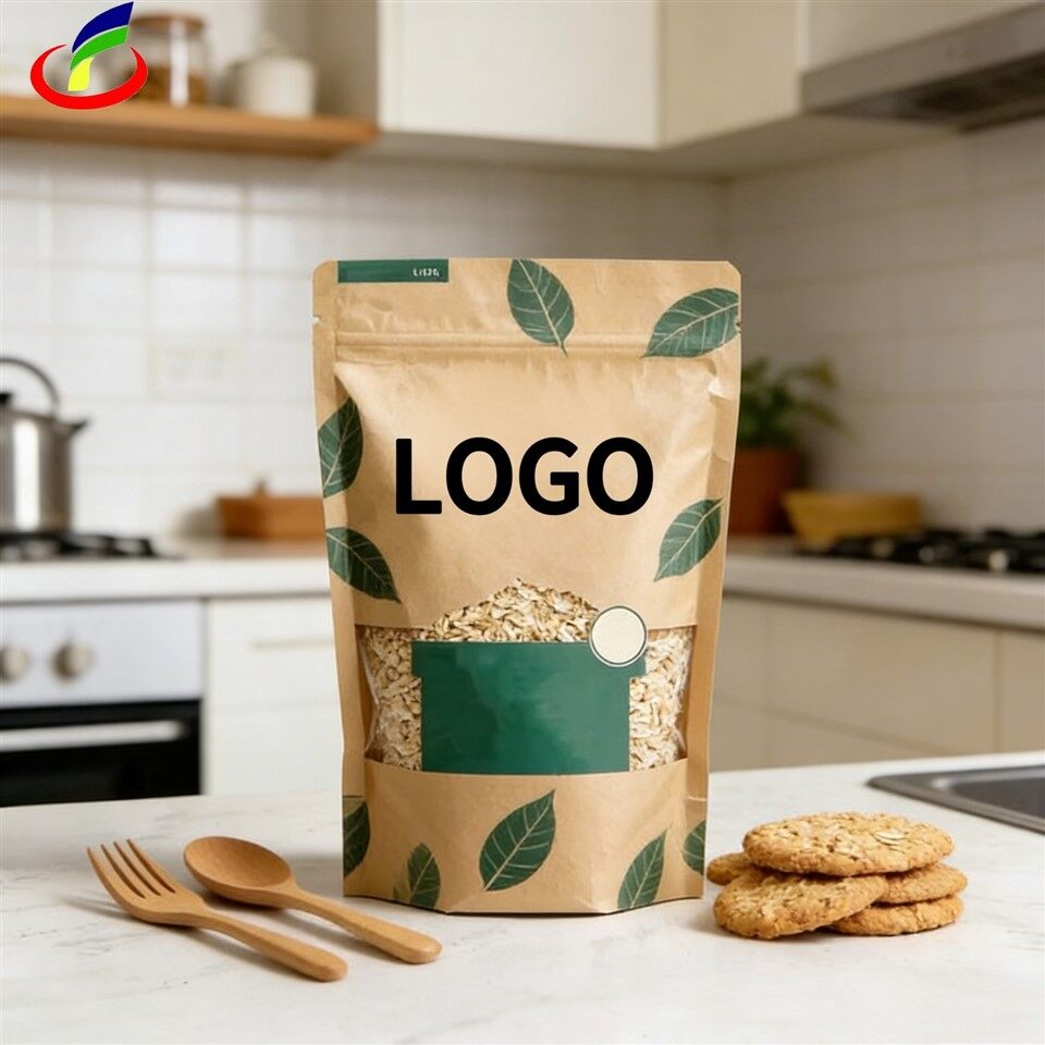 Kraft Resealable Pouches high quality