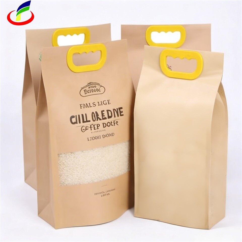 Rice Paper Stand Up Pouches high quality