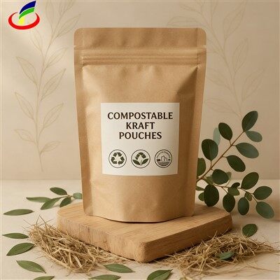 Pouches Kraft li jistgħu jiġu komposti