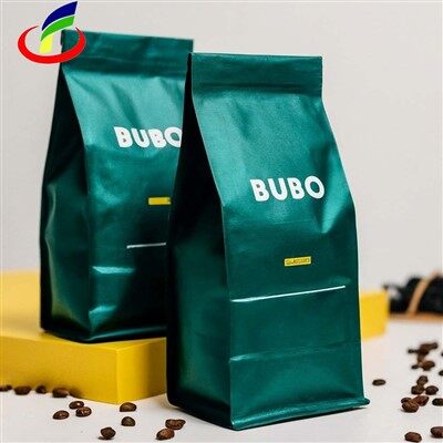 Flatbotn kaffipoki með tini bindi