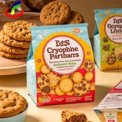 Pouzdro s plochým dnem se zipem na sušenky