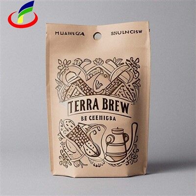 Prinditud Kraft püstised kotid