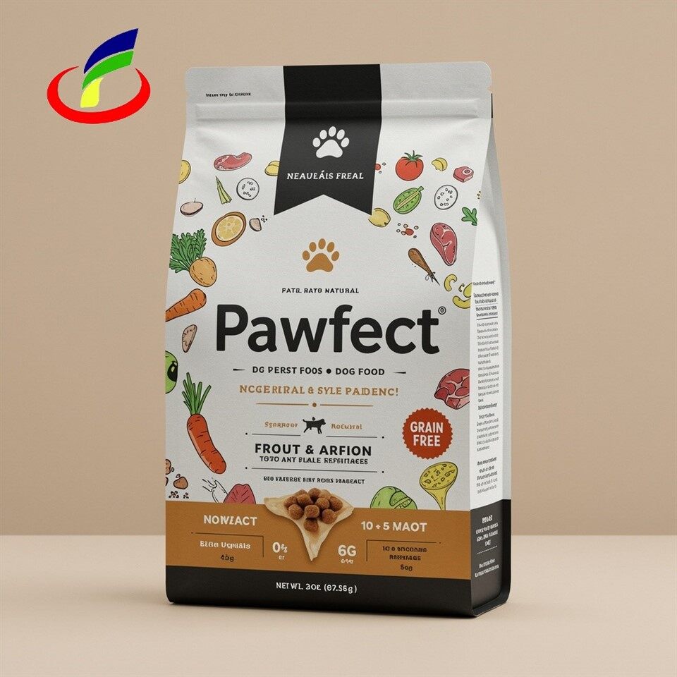 Stojeća torbica sa ravnim dnom