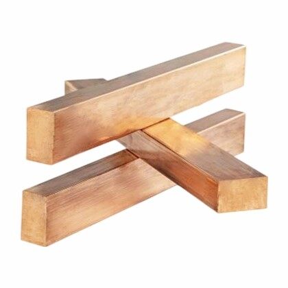 Медный квадратный стержень