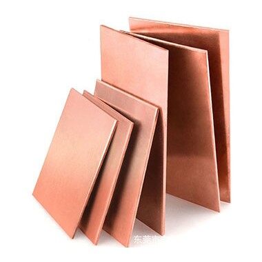 Hojas de cobre decorativas