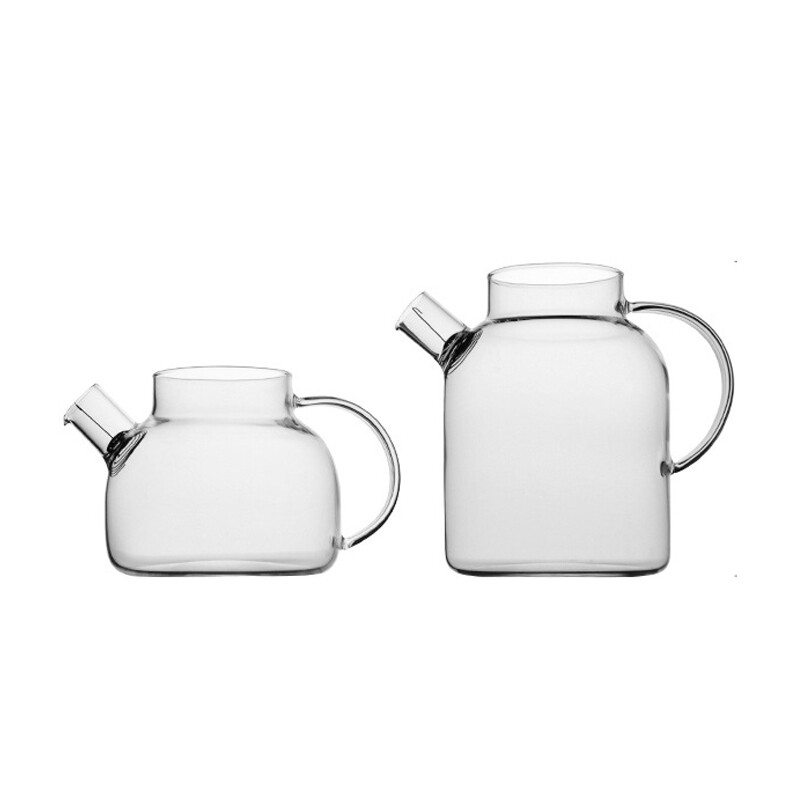 Katsi ai a n-gun- N-gun n-htum ai Clear Glass Teapot