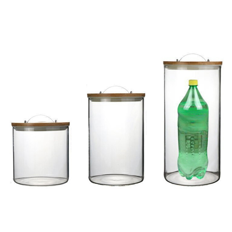 Kitchen phahameng borosilicate khalase polokelo nkho .