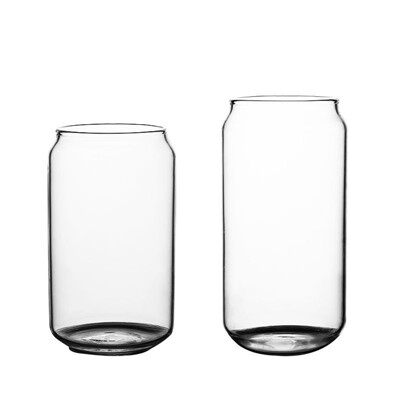 Aluminiozko Lata Beirazko Kopa