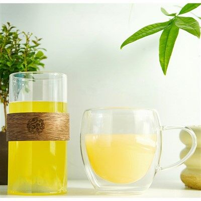 Cangkir teh borosilikat tinggi