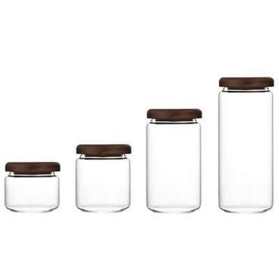 Round High Borosilicate Storage Jar