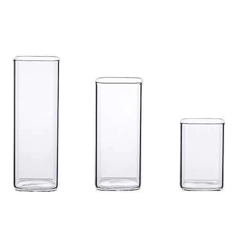 Firkantet mælk kaffekop