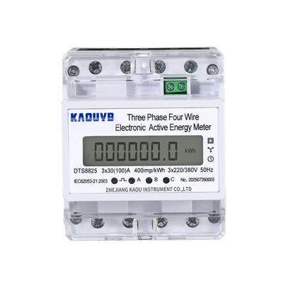 3 Faz Din Rail Mèt nan 4P