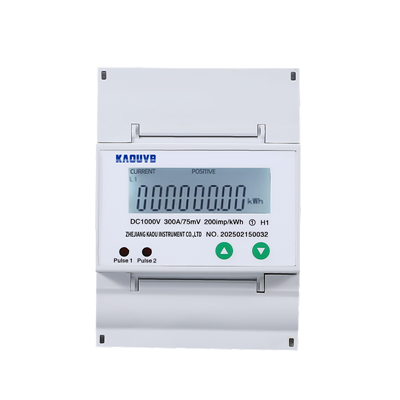 Medidor multifuncional DC monofásico