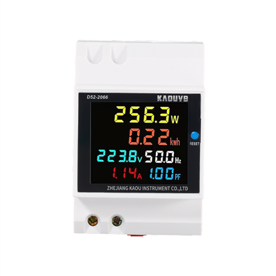 Medidor de proteção de tensão monofásico