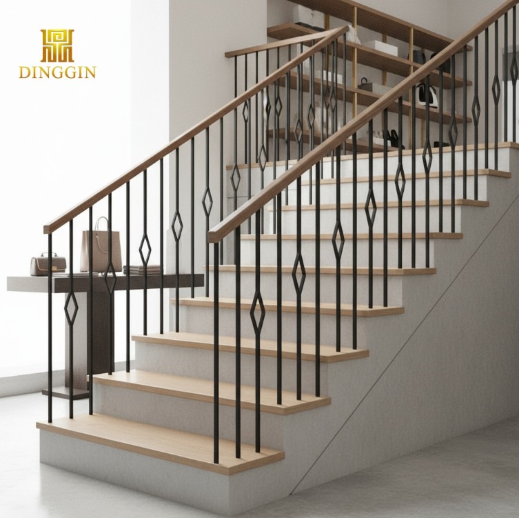 44 inch wrought iron balusters