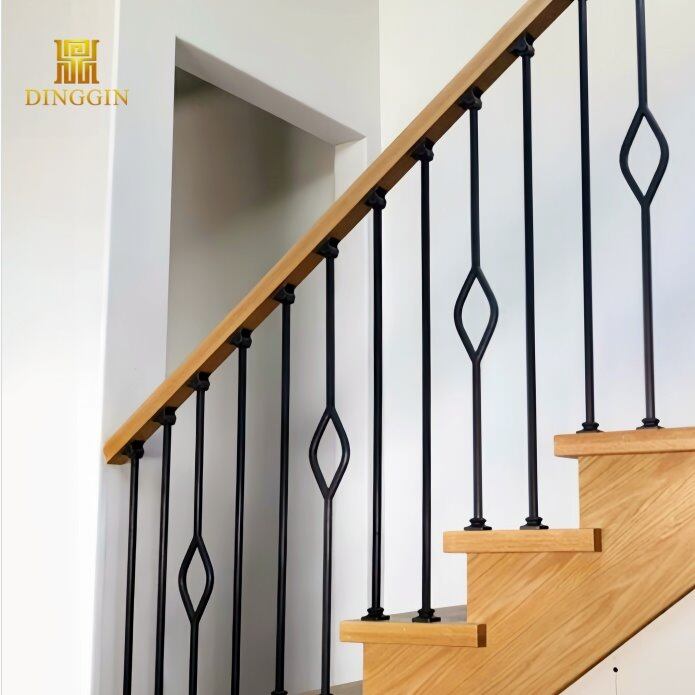 Elmas Şekilli Ferforje Çit Korkuluk Çubuğu