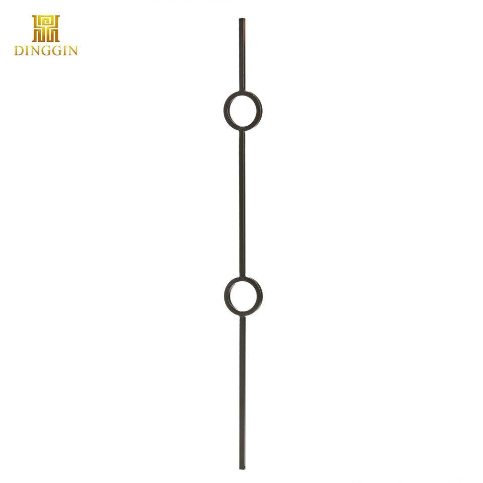 1 Double Circle Iron Baluster
