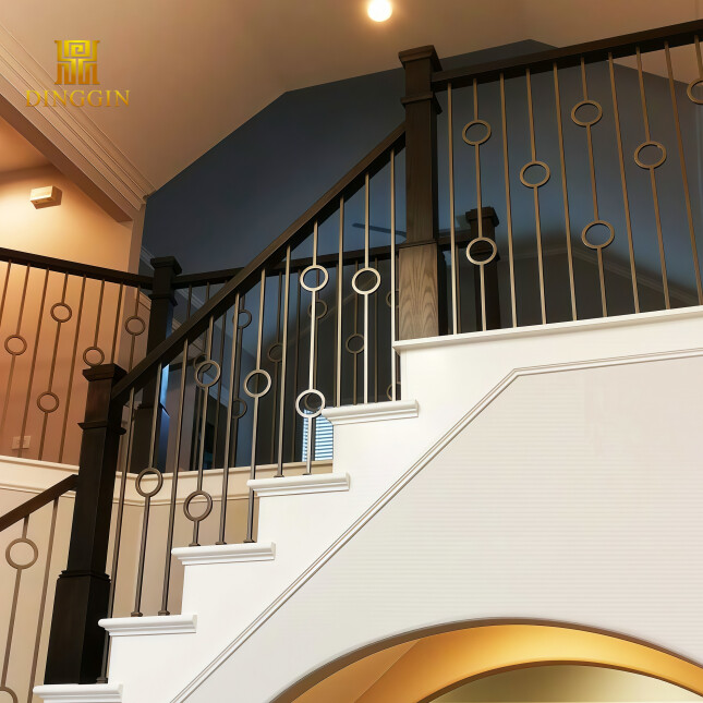 Dupla kör alakú korlát vasorsó