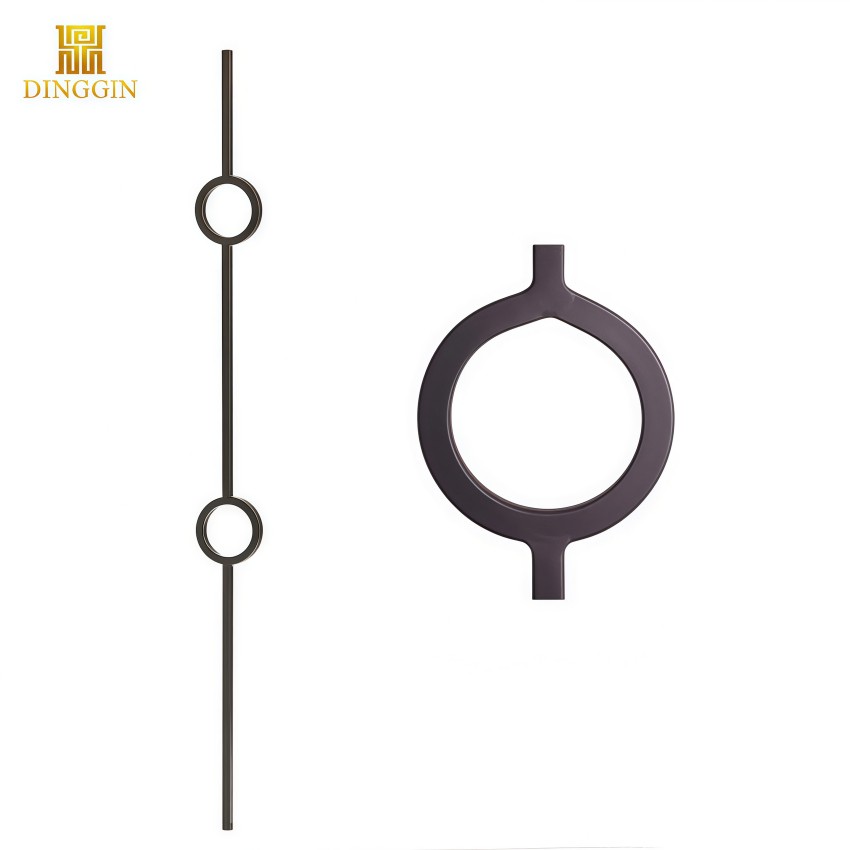 2 Double Circle Iron Baluster