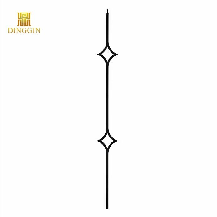 1 Double Diamond modern wrought iron spindle