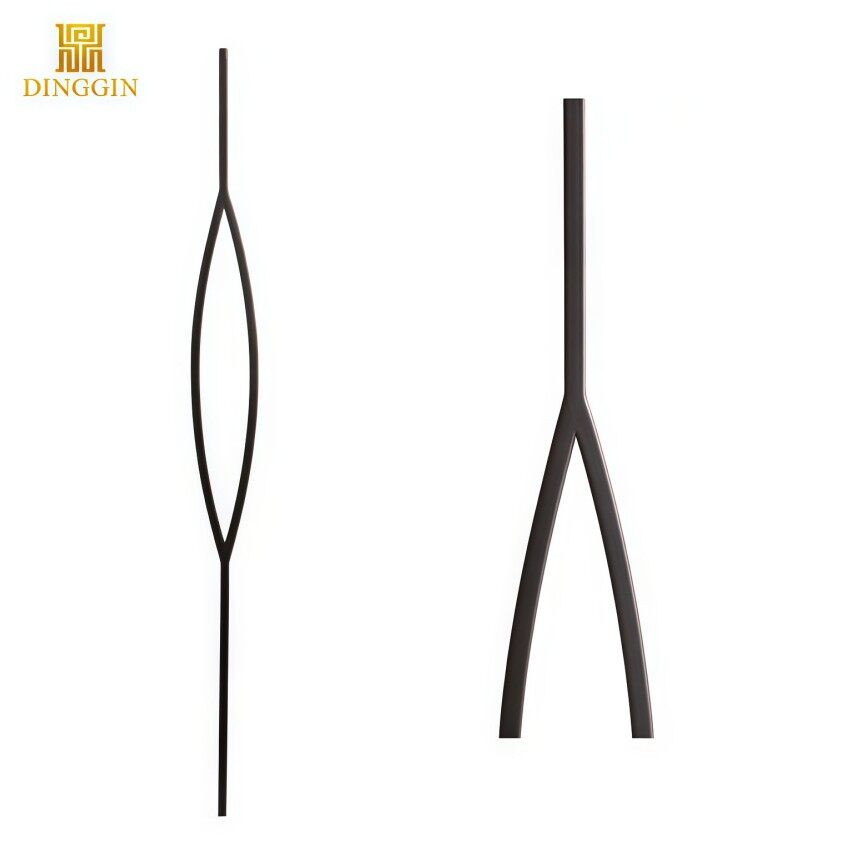 2 Marquise Iron Baluster