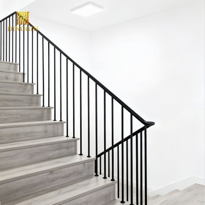 rod iron balusters for stairs