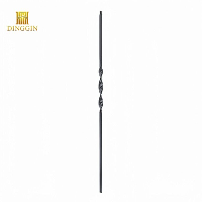 1 Ribbon design metal spindles for indoor stairs