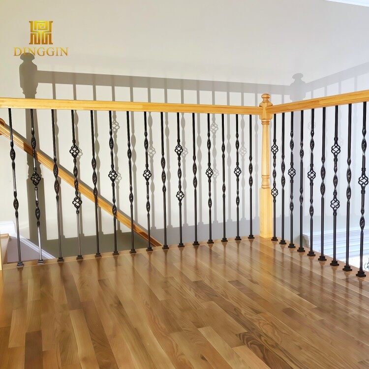 black iron balustrade