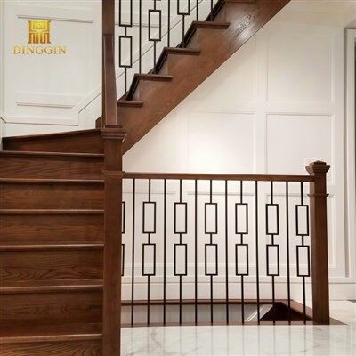 내부 계단용 이중 직사각형 금속 난간동자