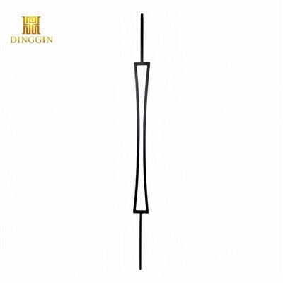 Homokóra téglalap kovácsoltvas korlát