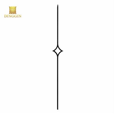 단일 다이아몬드 단철 난간동자