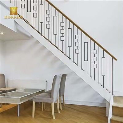 Тройной прямоугольный шпиндель железных перил