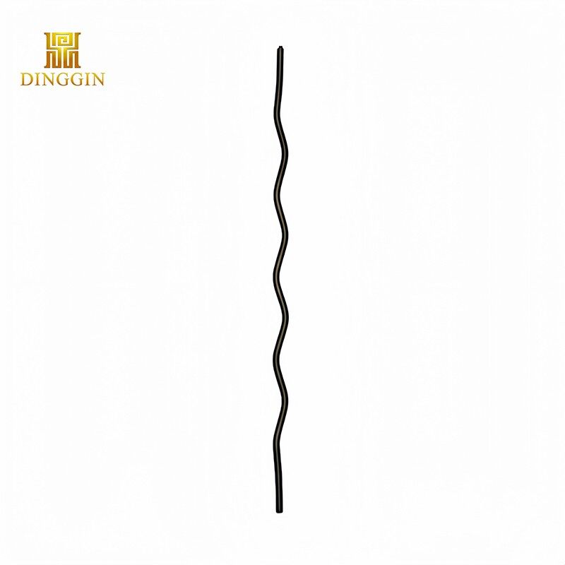 1 Wavy iron baluster