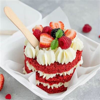 75mm Wooden Ice Cream Spoon